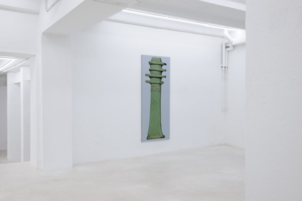Djed B, Temple - David Benedikt Wirth - Soloshow at JVDW gallery, Düsseldorf 2022